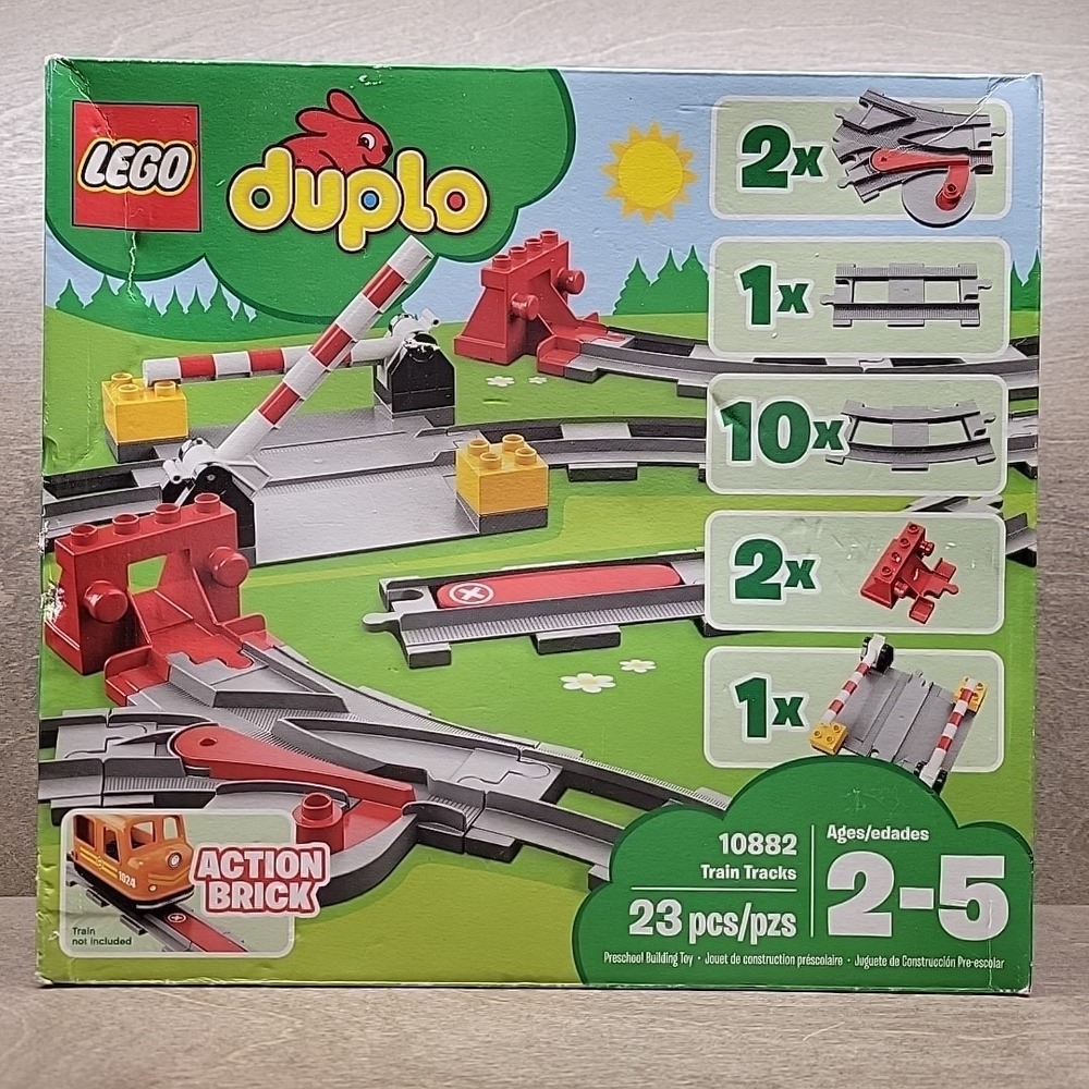 Lego Duplo Train Expansion Set 10882 SEALED Educational Ages 2-5 Building Toy